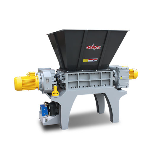 Trituratore a due alberi - M series - Genox Recycling Tech (China) Co., Ltd. - per legno / di pneumatici / di metallo