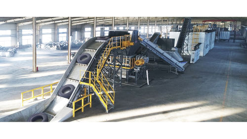 Unità di riciclaggio di pneumatici - Genox Recycling Tech (China) Co., Ltd. - con capienza elevata