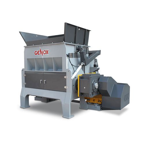 Trituratore primario - K series - Genox Recycling Tech (China) Co., Ltd. - monoalbero / per rifiuti / per cartone