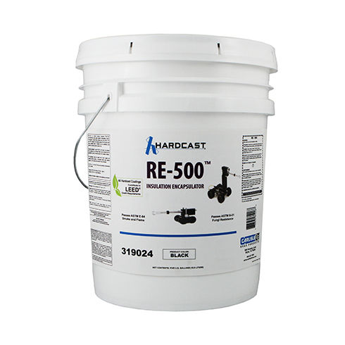 Rivestimento di isolamento - RE-500 (Black) - Hardcast - in fibra di vetro / per HVAC