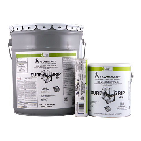 Mastice per condotto - SURE-GRIP 404 - Hardcast - gomma / di tenuta / rapido
