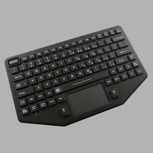 Tastiera da ufficio - InduBoard 253-VM - NICONIX - a tasti meccanici / con touchpad / industriale