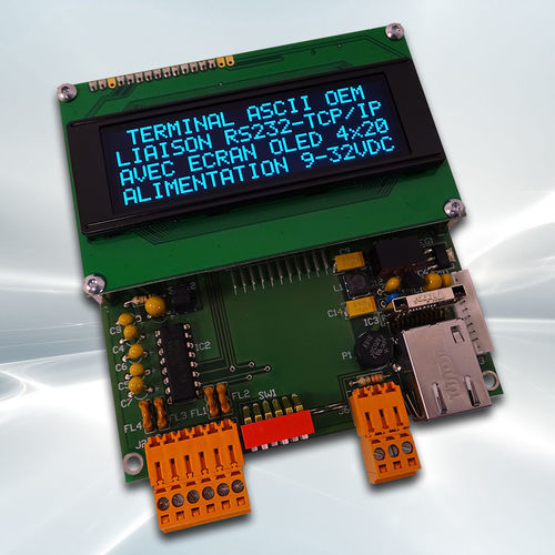 Terminale con tastiera - NX553-13 - NICONIX - da integrare / LCD / rinforzato