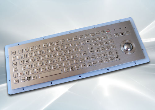 Tastiera da ufficio - NXN-KBB312-01 - NICONIX - a tasti meccanici / 104 tasti / con trackball