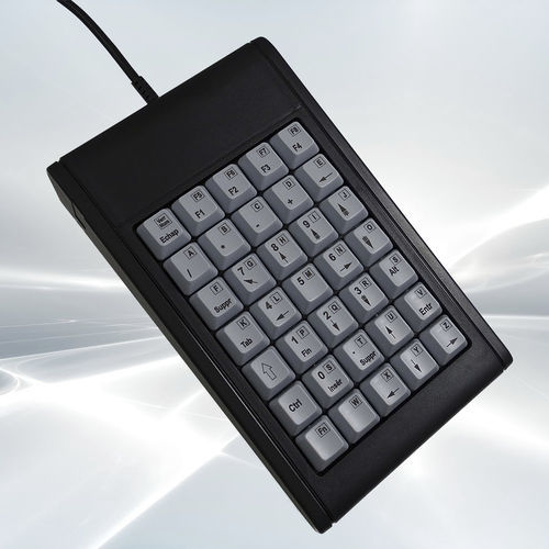 Tastiera da ufficio - NXN-KBD-252-02 - NICONIX - a tasti meccanici / 35 tasti / IP20