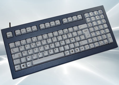 Tastiera da ufficio - NX514-09-NX-105T-MGEH-USB-FR - NICONIX - a tasti meccanici / 105 tasti / industriale