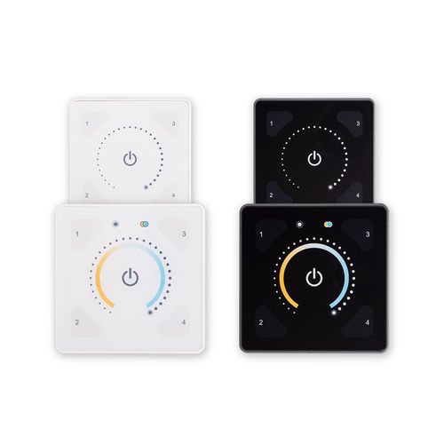 Interruttore tattile - 941702 series - Aura Light International - 5 poli / 7 poli / murale