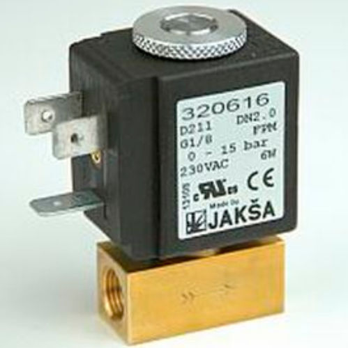 Elettrovalvola a comando diretto - D210 - JAKSA SOLENOID VALVES - a 2 vie / NC / per acqua