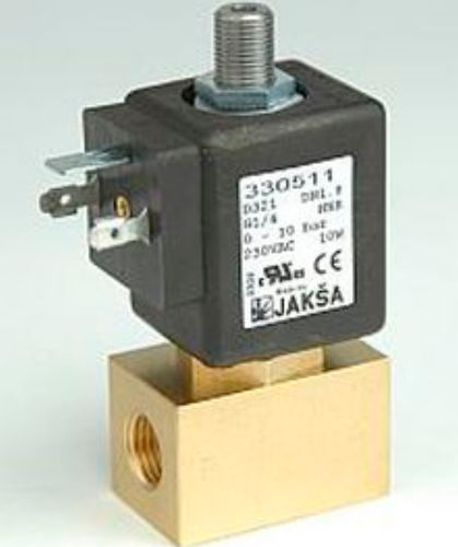 Elettrovalvola a comando diretto - D384 - JAKSA SOLENOID VALVES - a 3 vie / NC / per acqua