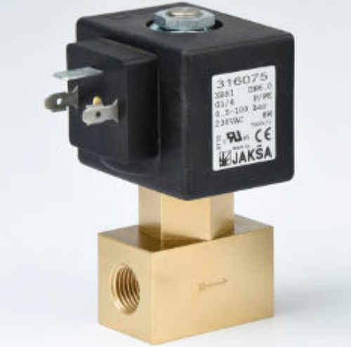 Elettrovalvola a pistone - BS1 - JAKSA SOLENOID VALVES - a comando assistito / a 2 vie / NC