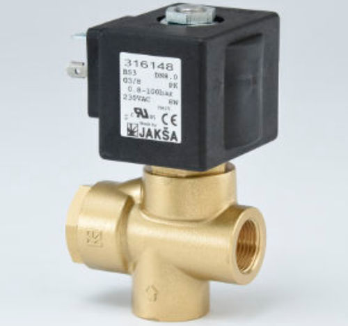 Elettrovalvola a pistone - BS3 - JAKSA SOLENOID VALVES - a comando assistito / a 2 vie / NC