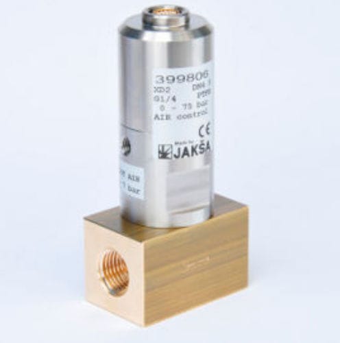 Valvola a pistone - XD2  - JAKSA SOLENOID VALVES - a comando pneumatico / in ottone / ad alta pressione