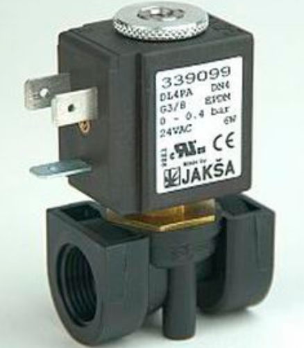 Elettrovalvola a separazione totale - DL4PA - JAKSA SOLENOID VALVES - a comando assistito / a 2 vie / NC