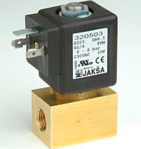 Elettrovalvola criogenica - D22c - JAKSA SOLENOID VALVES - a comando assistito / a 2 vie / NC