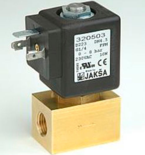Elettrovalvola criogenica - D24c - JAKSA SOLENOID VALVES - a comando assistito / a 2 vie / NC