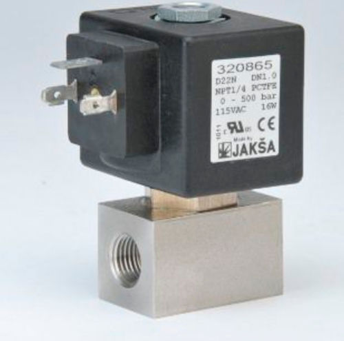 Elettrovalvola ad alta pressione - D2N  - JAKSA SOLENOID VALVES - a comando diretto / a 2 vie / NC