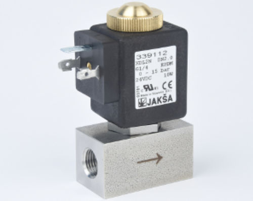 Elettrovalvola a comando assistito - XDL2N - JAKSA SOLENOID VALVES - a 2 vie / per acqua / aria