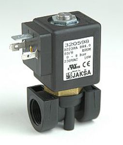 Elettrovalvola a comando diretto - D223PA - JAKSA SOLENOID VALVES - a 2 vie / NC / per acqua