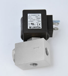 Elettrovalvola a comando assistito - BS2N - JAKSA SOLENOID VALVES - a 2 vie / per acqua / IP65