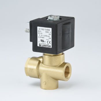 Elettrovalvola in ottone - XBS3 - JAKSA SOLENOID VALVES - ad alta pressione / ad alta portata / criogenica
