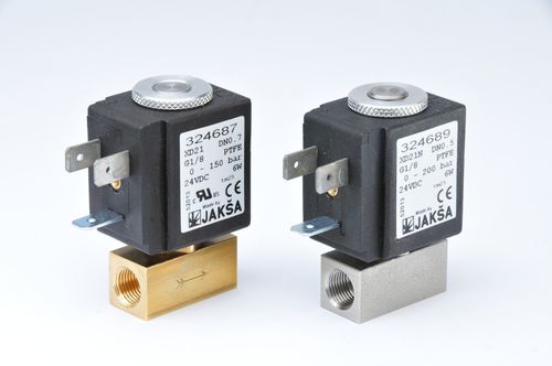 Elettrovalvola ad alta pressione - XD21 - JAKSA SOLENOID VALVES - a comando diretto / a 2 vie / per gas