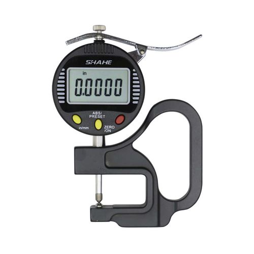 Misuratore di spessore di vetro - SHAHE/5318-10A 0-10mm 0.001mm/Digital Thickness Gauge - Wenzhou Sanhe Measuring Instrument Co., Ltd - per metallo / di gomma / per tessuti