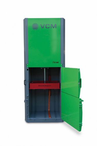 Compattatore per rifiuti cartone - T6ESA series - VCM - per plastica / monoblocco / a carico dall'alto