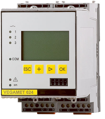 Condizionatore di segnale digitale - VEGAMET 624 - VEGA TECHNIQUE - 4-20 mA / su guida DIN / per rilevamento di livello
