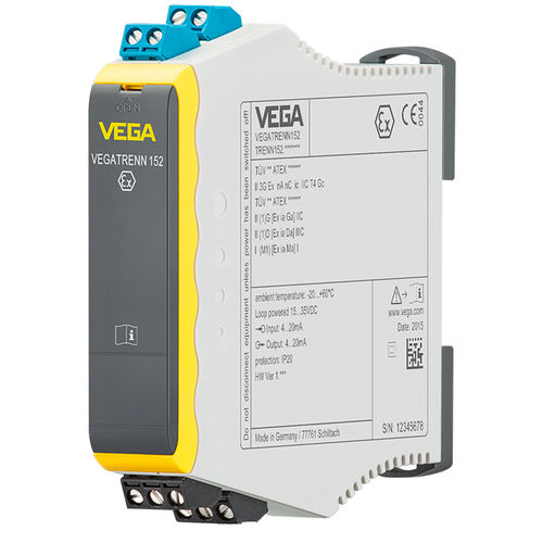 Isolatore galvanico - VEGATRENN 152 - VEGA TECHNIQUE - di segnale / ATEX / a 2 vie