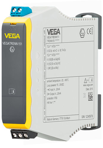 Isolatore galvanico - VEGATRENN 151 - VEGA TECHNIQUE - ATEX