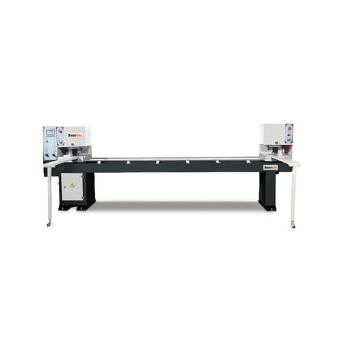 Macchina saldatrice con cuneo caldo - 2CM  - Baertec - controllata da PLC / per PVC / elettrica