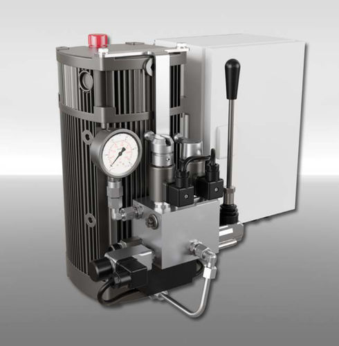 Centralina idraulica con motore elettrico - HKA 291 series - RINGSPANN - per tenditore di bulloni / per olio / compatta