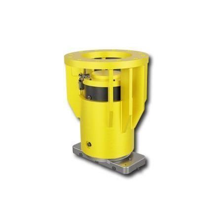 Freno a disco a pinza - HR 185 FHK - RINGSPANN - con serraggio a molla / con rilascio idraulico / per guida di scorrimento