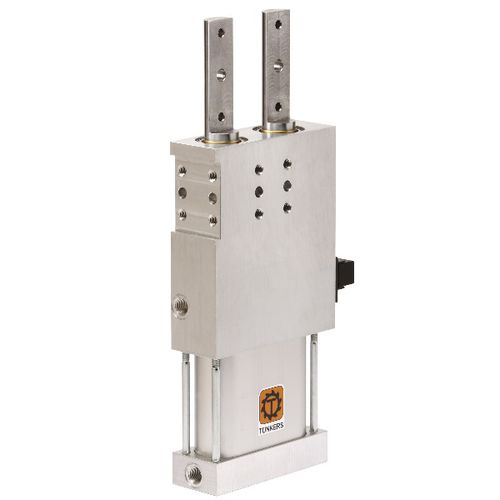 Cilindro pneumatico - SZKD series - TÜNKERS - a doppio effetto / in alluminio / di guida