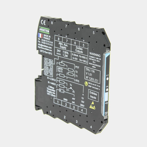 Convertitore di segnale analogico - TPIs 70 - ARDETEM SFERE - su guida DIN