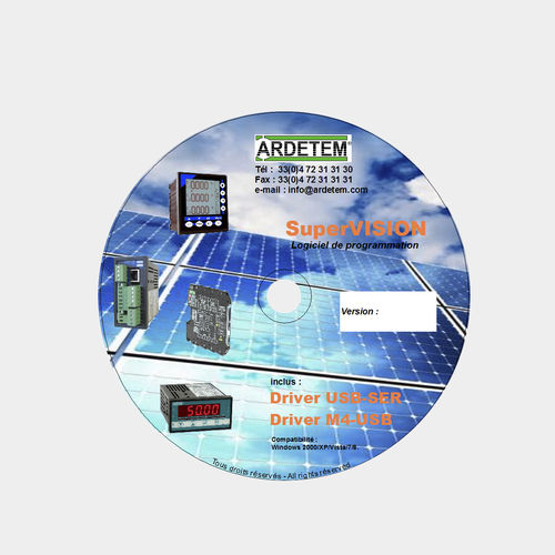Software di programmazione - SUPERVISION - ARDETEM SFERE - configurazione