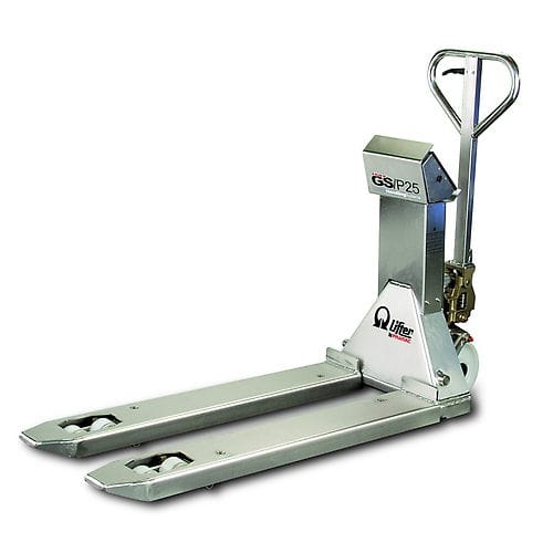 Transpallet indicatore di peso - GS/P 25S4 1185x555 INOX - PRAMAC-LIFTER - manuale / multifunzione / compatto