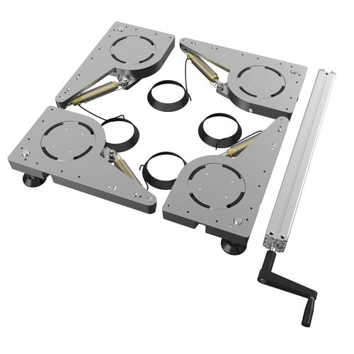 Cric su ruote - FATH GmbH - idraulico / 500 kg / solleva-macchine