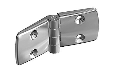 Cerniera a libro - max. 900 N  - FATH GmbH - in acciaio inossidabile / avvitabile / 180°