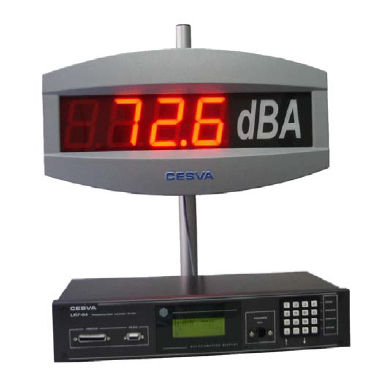 Display digitale - DL100 - CESVA - a 4 cifre / a 7 segmenti / per fonometro