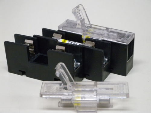 Porta fusibile cilindrico - HK0631 - HINODE ELECTRIC CO., LTD. - su guida DIN