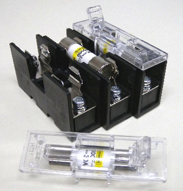 Porta fusibile cilindrico - HK1551 - HINODE ELECTRIC CO., LTD. - per montaggio su guida DIN