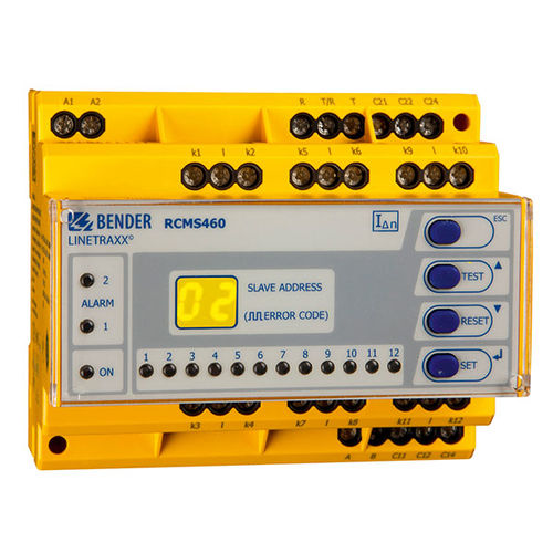 Sistema di monitoraggio della corrente residua - LINETRAXX® RCMS460-L - BENDER - in continuo / digitale / multivia