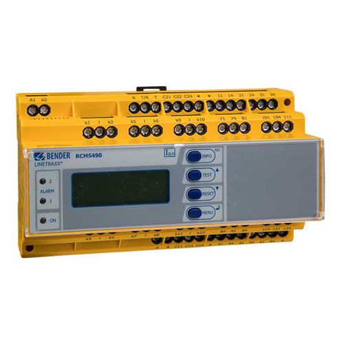 Sistema di monitoraggio della corrente residua - LINETRAXX® RCMS490-D - BENDER - in continuo / digitale / multivia