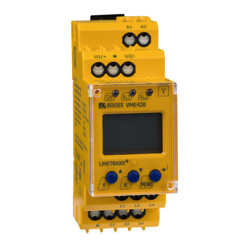 Relè di sorveglianza di sottotensione - LINETRA ® VME420 series - BENDER - di sovratensione / di frequenza / 1NA/NC