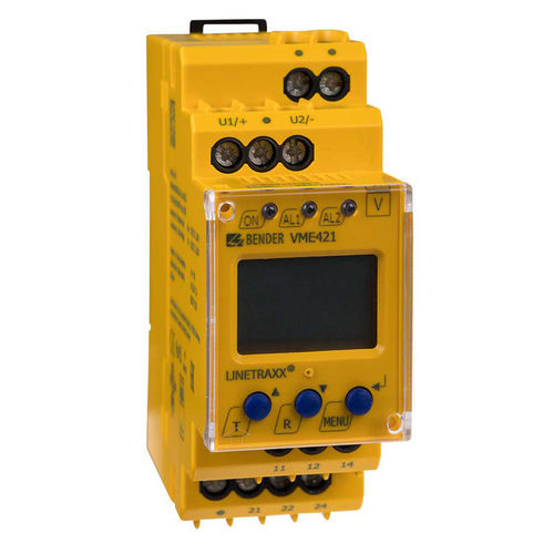 Relè di sorveglianza di sottotensione - LINETRA ® VME421H series - BENDER - di sovratensione / di frequenza / 1NA/NC