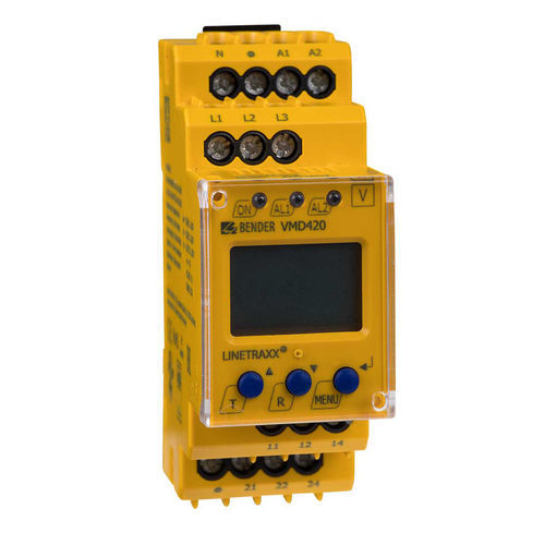 Relè di sorveglianza di sottotensione - LINETRA ® VMD420 series - BENDER - di sovratensione / di frequenza / di sequenza di fasi