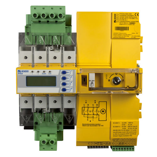 Commutatore-invertitore manuale - ATICS®-…-ISO - BENDER - per guida DIN / compatto