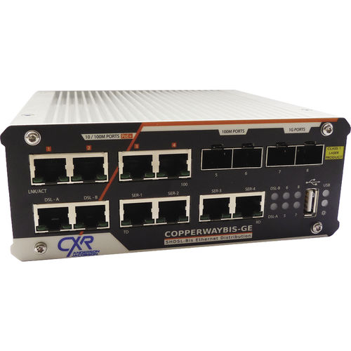 Modem di dati - CopperWAY-Bis-GE - CXR Networks - punto-punto / ripetitore / multipunto