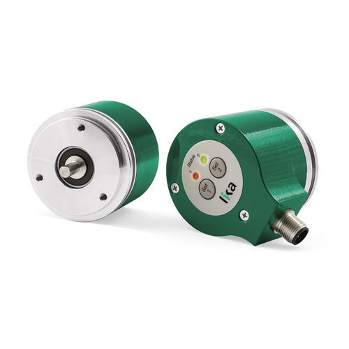 Encoder rotativo assoluto - EM58 TI/TV-EM58S TI/TV-EMC58 TI/TV - Lika Smart encoders & actuators - magnetico / multigiro / ad albero cavo